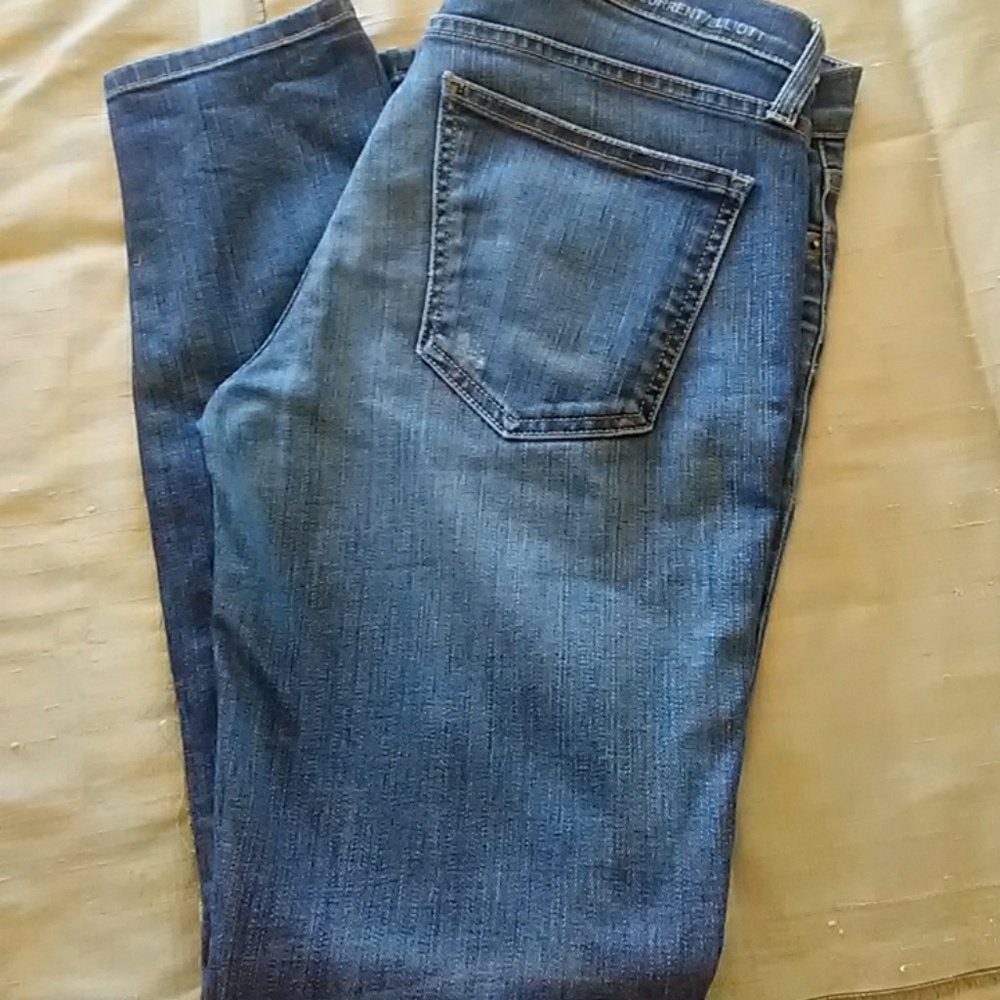 💥SOLD💥Current/Elliott The Stiletto Cropped Jeans - Picture 4 of 7